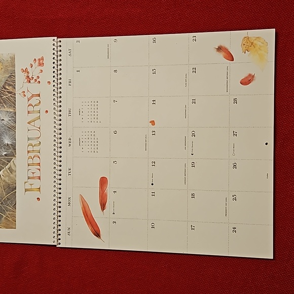 Marjolein Bastin Hallmark 2002 calendar vintage collectible prints ephemera New - Picture 6 of 13